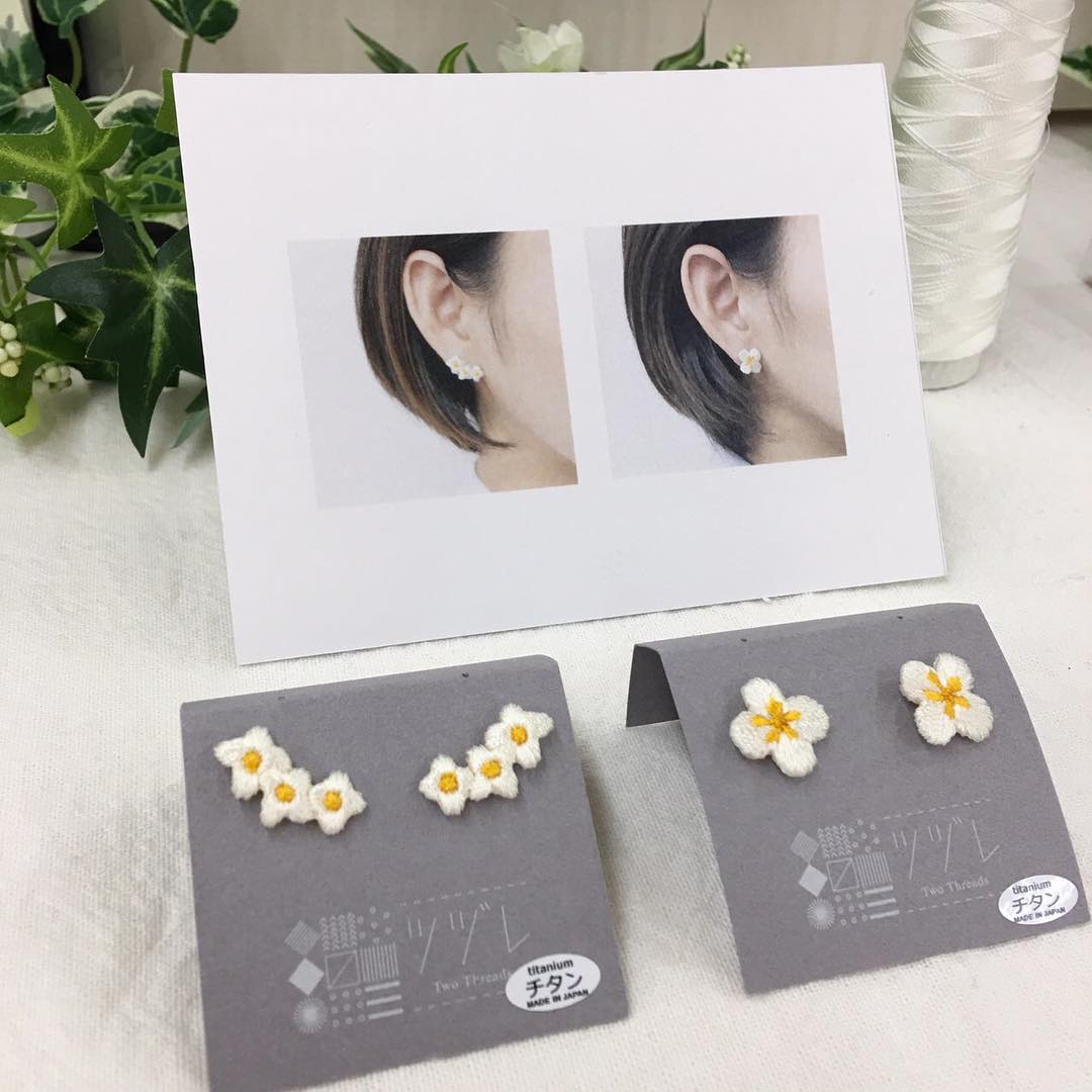 코바나S 자수 귀걸이 이미지 7